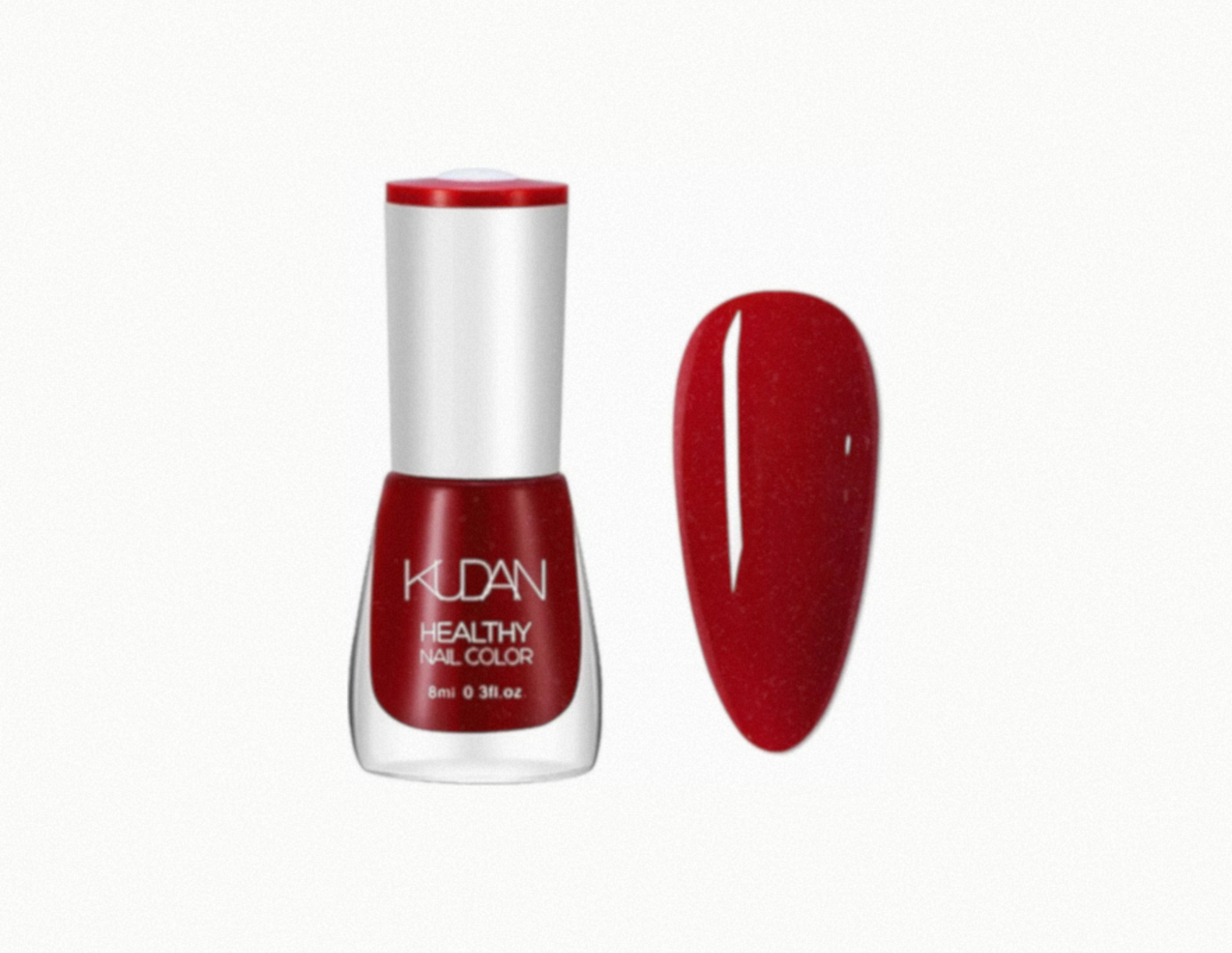 red nail polish